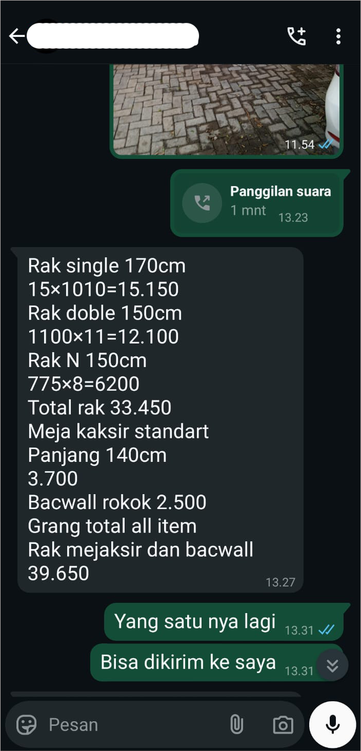 Testimoni Rak Minimarket